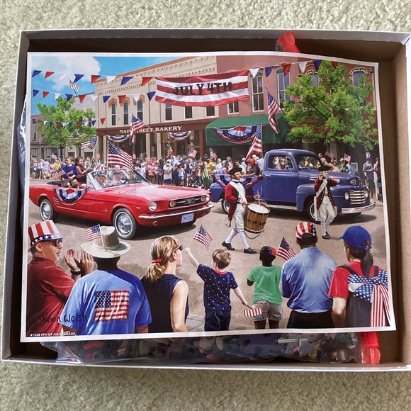 White Mountain Puzzle 4th of July parade Ford - Picture 5 of 6